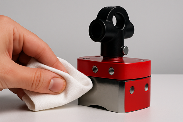 Cleaning switch magnets Cleaning switch magnets