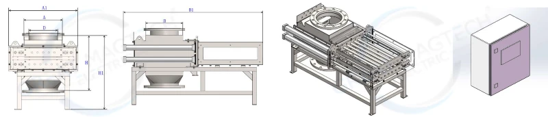 Specifications of the Pneumatic Drawer Magnet Specifications of the Pneumatic Drawer Magnet